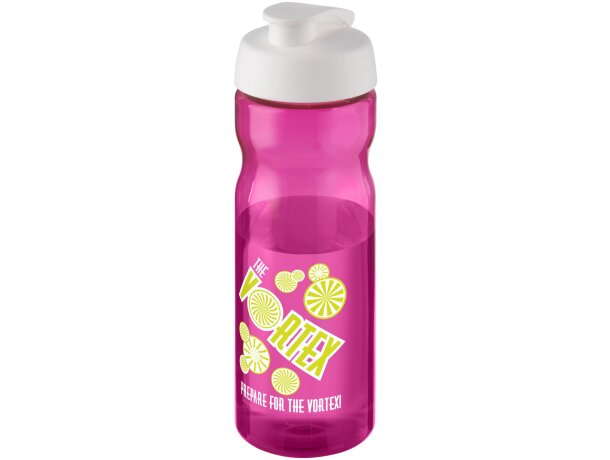 H2O Active® Base Bidón deportivo con Tapa Flip de 650 ml personalizado