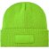 Gorro de lana con parche Boreas Verde manzana detalle 42