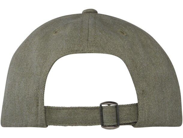 Gorra reciclada cinco paneles con rastreador Aware Onyx Verde detalle 23