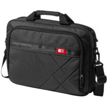Maletín para portátil y tableta personalizado negro intenso Maletín para portátil y tableta personalizado negro intenso