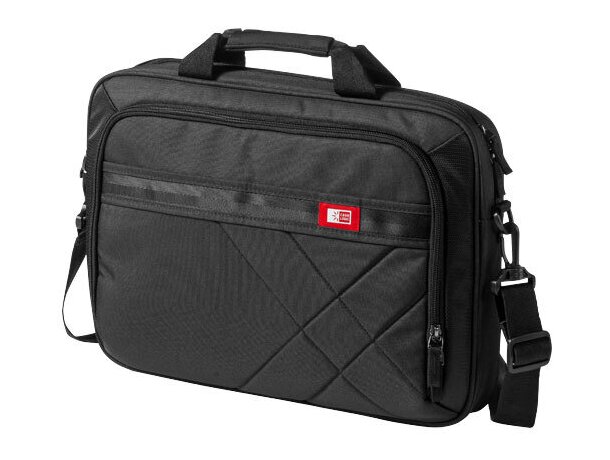 Maletín para portátil y tableta personalizado negro intenso Maletín para portátil y tableta personalizado negro intenso