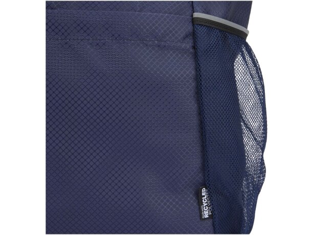 Bolsa tote Nomad 18L yoga poliéster reciclado certificado GRS Azul marino detalle 11