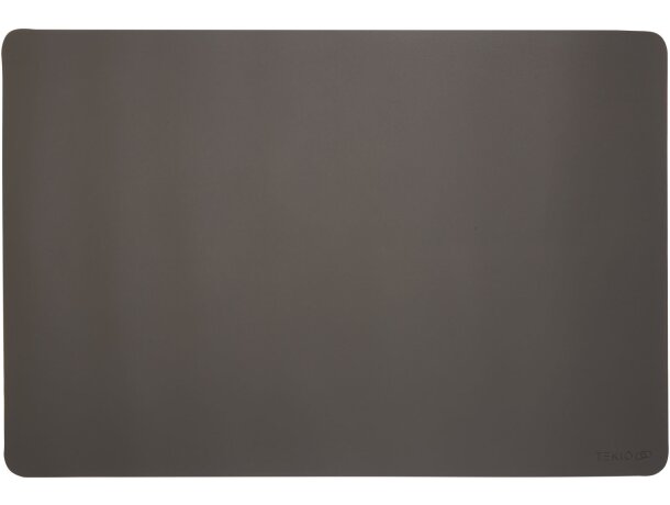 Tapete escritorio Hybrid simil piel poliuretano gris oscuro Gris oscuro detalle 2