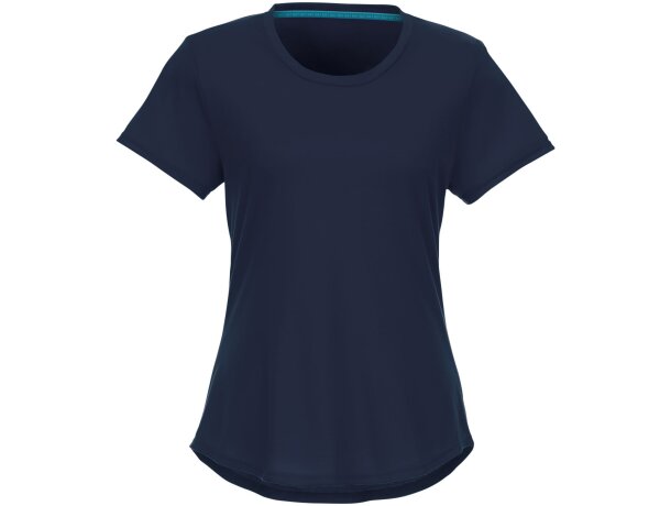 Camiseta de mujer personalizada poliéster 160 g/m2 Elevate Nxt Jade Azul marino detalle 20