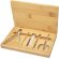 Set de manicura en estuche de madera personalizado acero Ladia Natural detalle 4