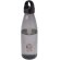 Botella de agua Bergen de plástico reciclado certificado 800ml Negro intenso detalle 1