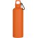Botella Oregon 750ml con mosquetón en PET reciclado certificado Naranja detalle 12