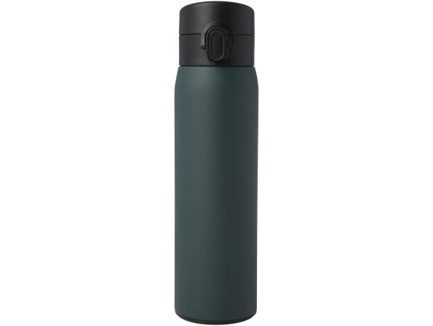 Termo Sika 450ml con aislamiento térmico de acero reciclado Verde bosque detalle 20