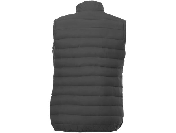 Chaleco aislante reciclado Pallas con cremallera para mujer Gris tormenta detalle 9