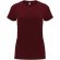 Camiseta manga corta mujer Capri Roly 100% algodón 170 g/m² Granate