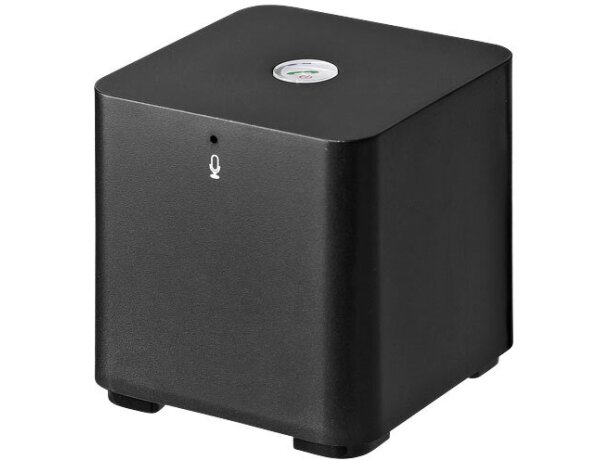 Altavoz bluetooth mini cuadrado negro intenso Altavoz bluetooth mini cuadrado negro intenso