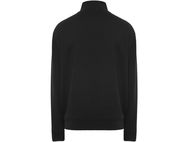 Sudadera cremallera completa unisex Ulan de Roly Negro intenso detalle 7