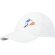 Gorra reciclada de 6 paneles Cool Fit GRS Mica Blanco detalle 2