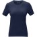 Camisetade manga corta orgánica para mujer Balfour Azul marino detalle 25