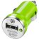 cargador para el coche con usb personalizado verde claro