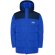 Chaqueta acolchada infantil Tallin Roly con capucha fija Azul real/azul marino detalle 12