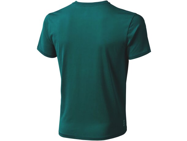 Camiseta de manga corta "nanaimo" Verde bosque detalle 110