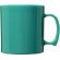 Taza plástico san 300ml con asa integrada personalizable Azul aqua detalle 14
