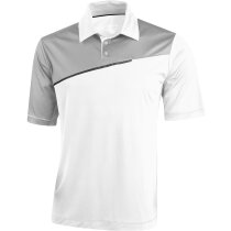 Polo de manga corta "prater" personalizado blanco Polo de manga corta "prater" personalizado blanco