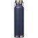 Botella Thor 650ml acero inoxidable reciclado certificado RCS Azul marino detalle 8