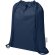 Bolsa con cuerdas Peru Blend de algodón reciclado GRS 5L Azul marino