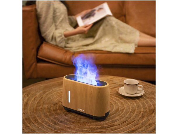 Humidificador Prixton Essence con difusor de aceites esenciales Madera detalle 5