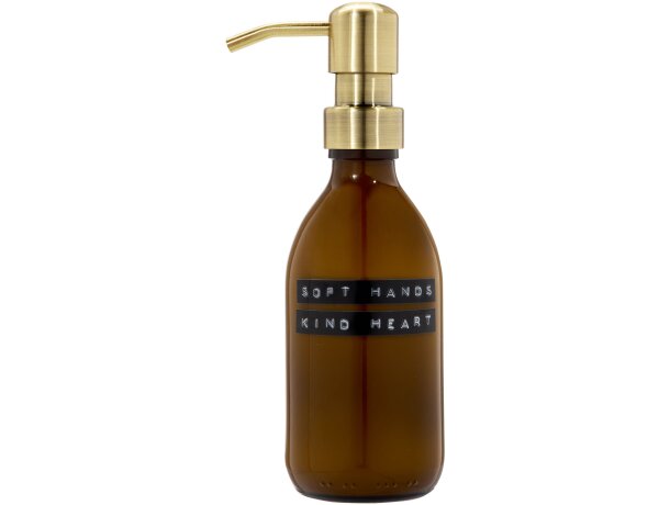 Dispensador de loción para manos Wellmark Soft Hands vegano detalle 3