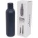 Botella termo con logo con tapa de rosca en acero inoxidable Thor Azul