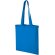 Bolsa 100% algodón asas largas certificado oeko-tex 100 g/m2 Carolina Process blue