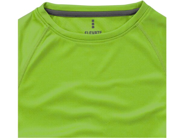 Camiseta técnica Niagara de Elevate verde manzana