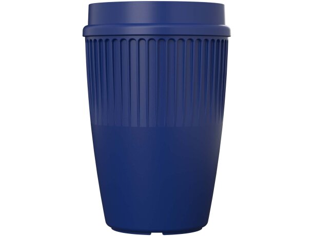 Vaso Cirrus POP 350ml con tapa de 360° y plástico reciclado Azul detalle 16
