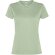 Camiseta deportiva mujer Slam Roly poliéster reciclado Verde niebla