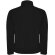 Chaqueta softshell unisex Rudolph de Roly con resistencia agua Negro intenso detalle 2