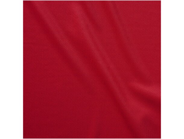 Camiseta manga corta de mujer niagara de Elevate 135 gr Rojo detalle 16