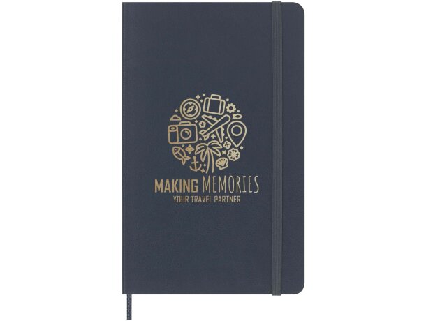 Libreta tapa blanda vegana Moleskine Vegea Capri L rayada detalle 6