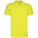 Polo deportivo transpirable Monzha Roly hombre piqué poliéster Amarillo flúor
