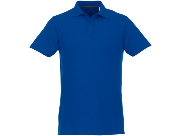 Polo de manga corta para hombre Helios Azul detalle 23