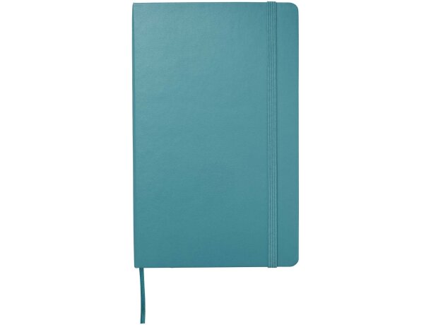 Libreta tapa dura rayada Classic Moleskine con cierre elástico Azul arrecife detalle 26