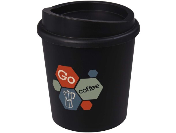 Vaso 200ml con tapa Americano Switch Negro intenso detalle 5