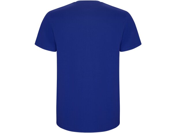 Camiseta manga corta hombre Stafford Roly algodón 190 g/m² Azul real detalle 14
