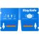 Neceser plegable para mascarillas Madden Azul detalle 30