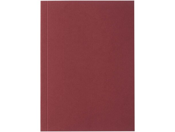Libreta A6 tapa blanda Novella Austen papel FSC Rojo detalle 22