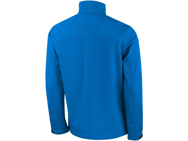 Chaqueta softshell Maxson hombre impermeable transpirable Azul detalle 11