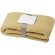 Manta punto poliéster reciclado certificado GRS Suzy 150x120cm Beige
