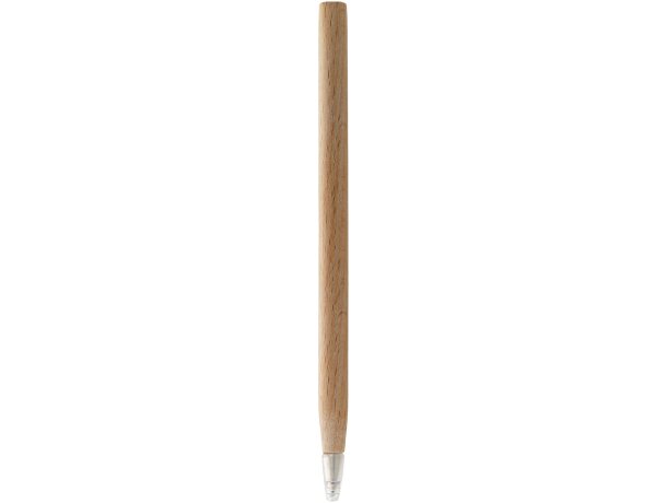 Bolígrafo de madera con tapa grabada