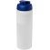 Baseline® Plus Bidón deportivo con Tapa Flip de 750 ml Transparente/azul