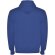 Sudadera con capucha y cremallera Montblanc Roly unisex Azul real detalle 7