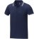 Polo de manga corta con ribete para hombre Amarago Azul marino