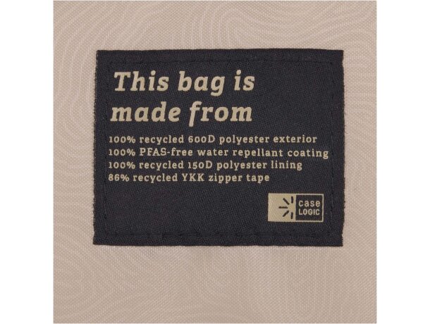 Funda reciclada Case Logic Invigo para portátil de 15,6 Negro intenso detalle 5