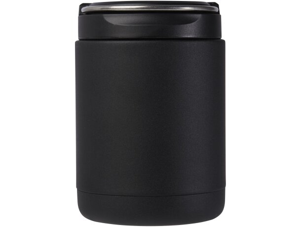 Fiambrera térmica Doveron acero inoxidable reciclado 500ml Negro intenso detalle 2